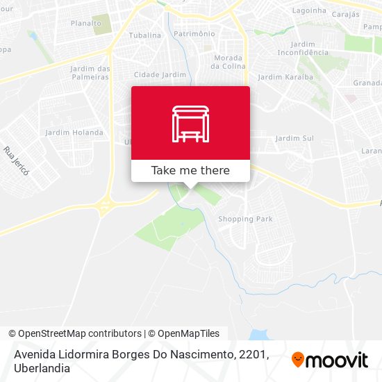 Mapa Avenida Lidormira Borges Do Nascimento, 2201