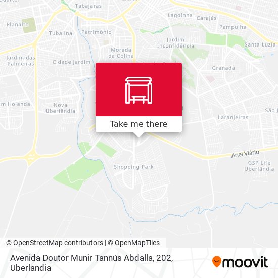 Mapa Avenida Doutor Munir Tannús Abdalla, 202
