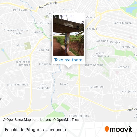 Mapa Faculdade Pitágoras