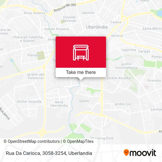 Rua Da Carioca, 3058-3254 map