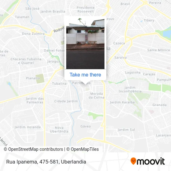 Rua Ipanema, 475-581 map