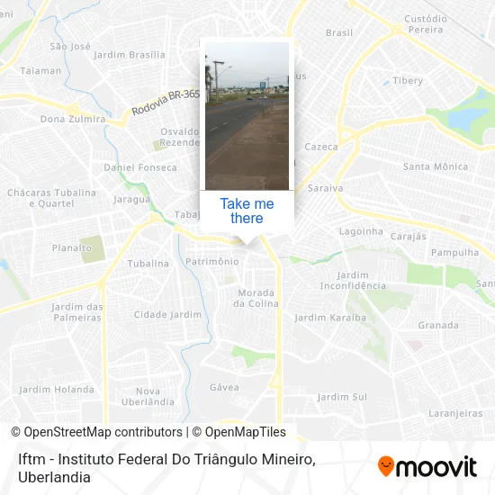 Iftm - Instituto Federal Do Triângulo Mineiro map