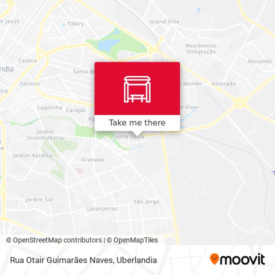 Rua Otair Guimarães Naves map