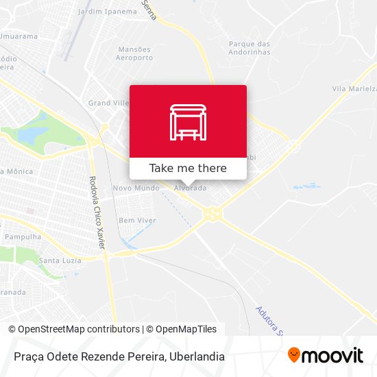 Praça Odete Rezende Pereira map