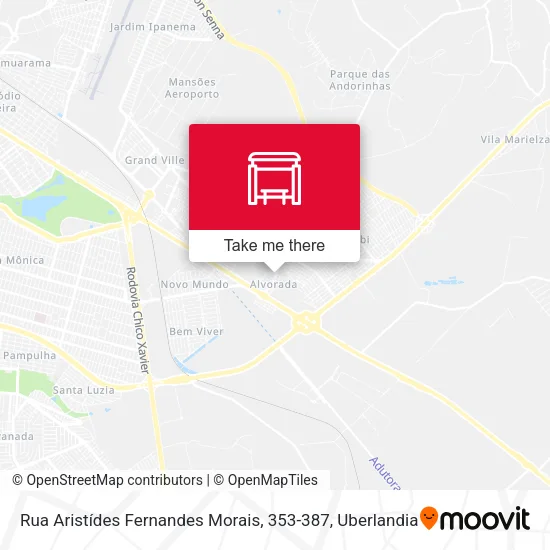 Rua Aristídes Fernandes Morais, 353-387 map
