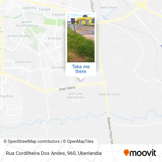 Rua Cordilheira Dos Andes, 960 map