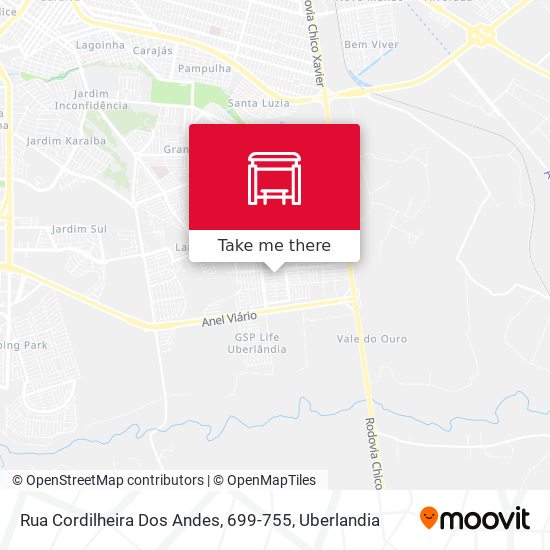 Rua Cordilheira Dos Andes, 699-755 map