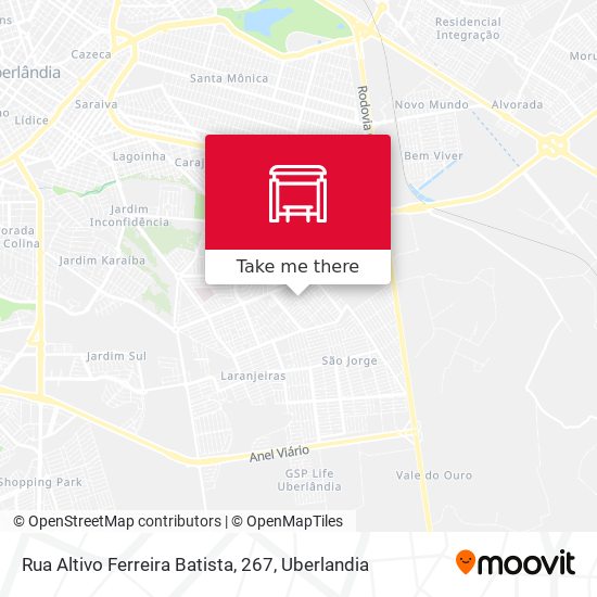 Mapa Rua Altivo Ferreira Batista, 267
