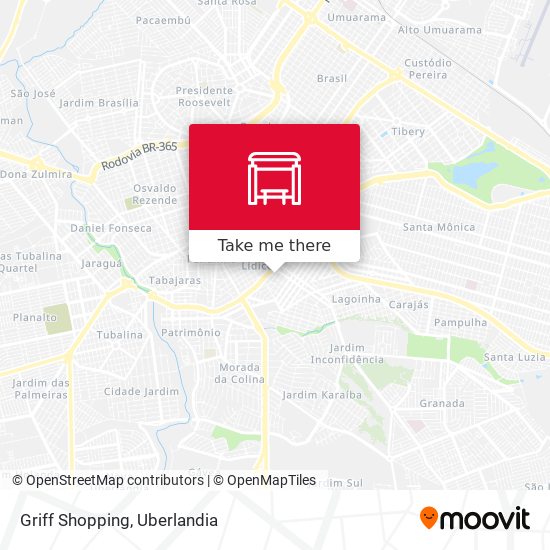 Mapa Griff Shopping