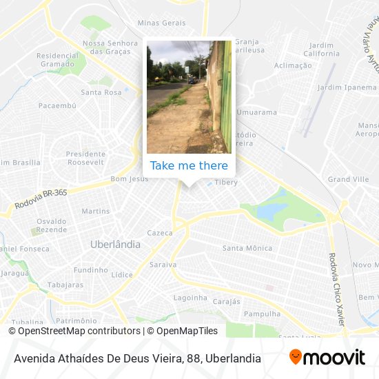 Avenida Athaídes De Deus Vieira, 88 map