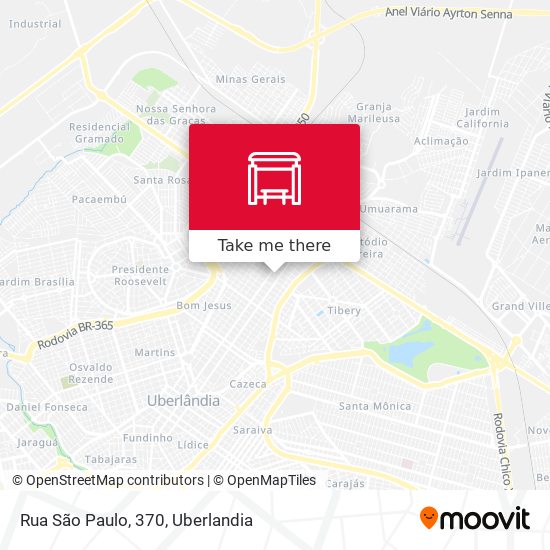 Mapa Rua São Paulo, 370