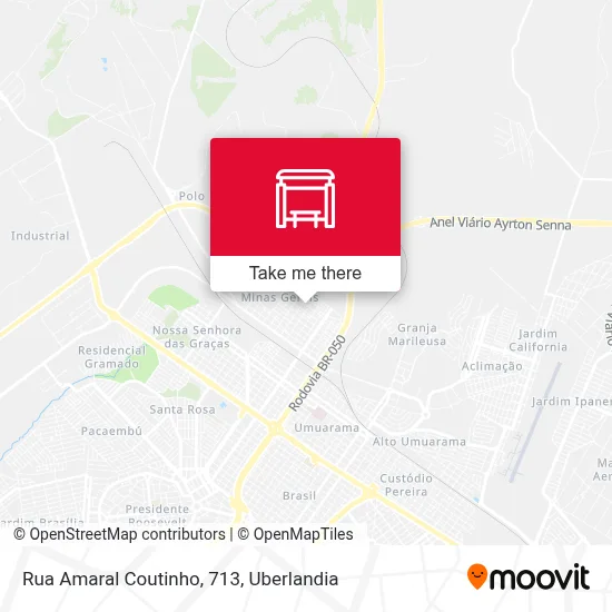 Rua Amaral Coutinho, 713 map