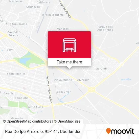 Rua Do Ipê Amarelo, 95-141 map
