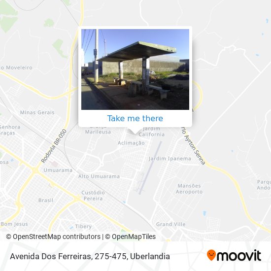 Mapa Avenida Dos Ferreiras, 275-475