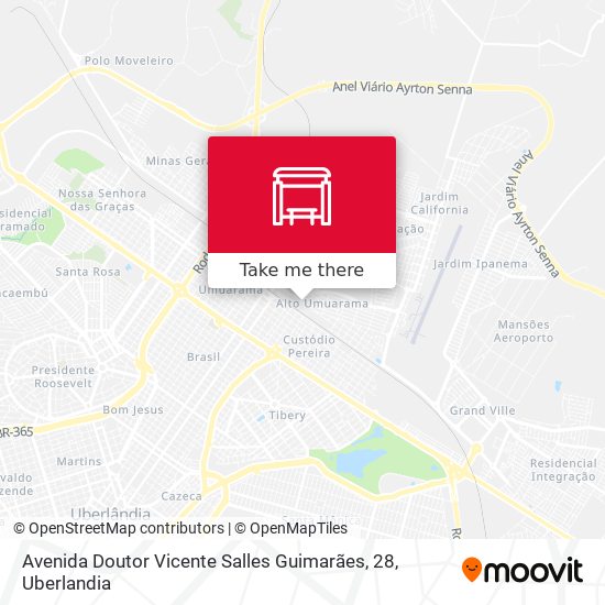 Avenida Doutor Vicente Salles Guimarães, 28 map