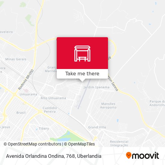 Avenida Orlandina Ondina, 768 map