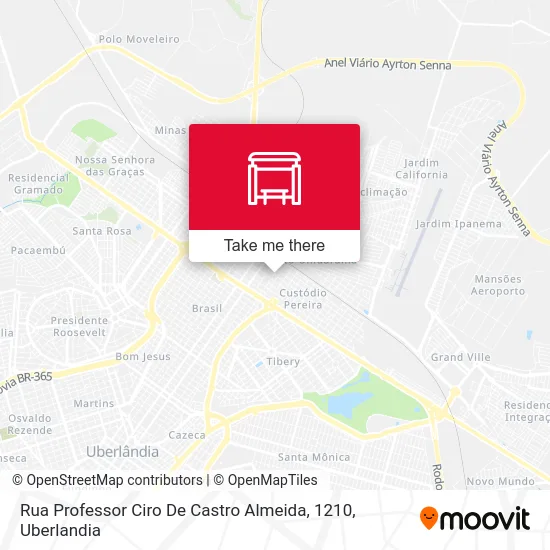 Rua Professor Ciro De Castro Almeida, 1210 map