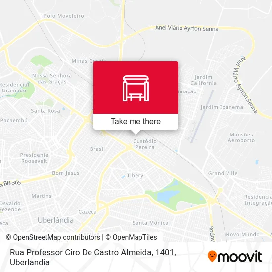 Rua Professor Ciro De Castro Almeida, 1401 map