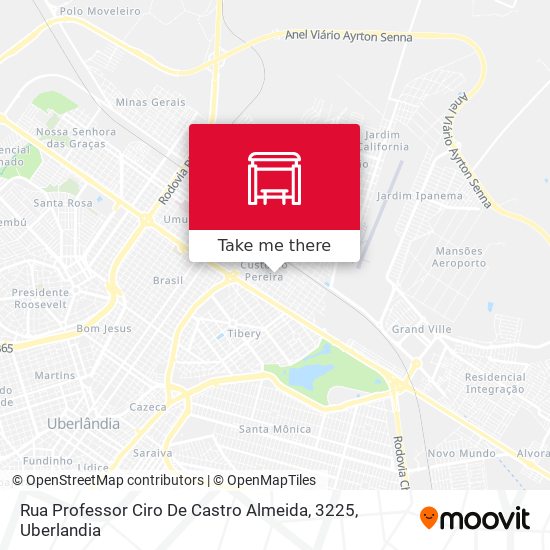 Mapa Rua Professor Ciro De Castro Almeida, 3225