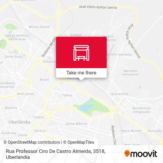 Rua Professor Ciro De Castro Almeida, 3518 map
