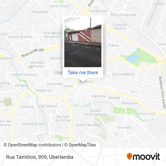 Rua Tamôios, 909 map