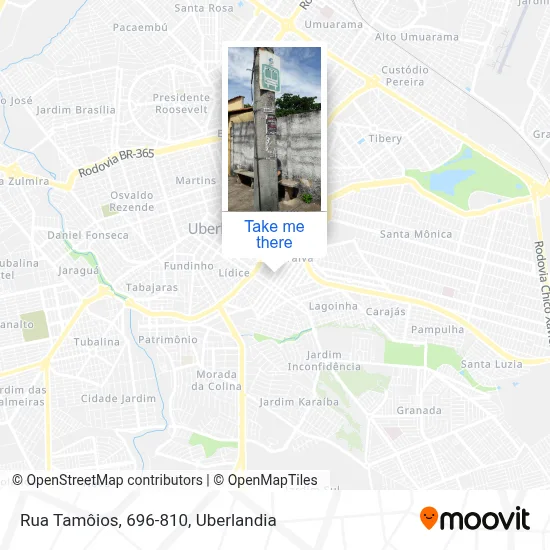 Rua Tamôios, 696-810 map