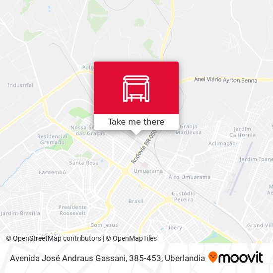 Avenida José Andraus Gassani, 385-453 map