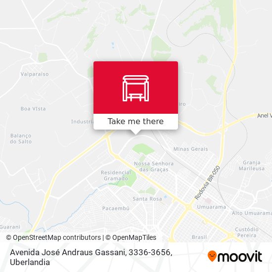 Avenida José Andraus Gassani, 3336-3656 map