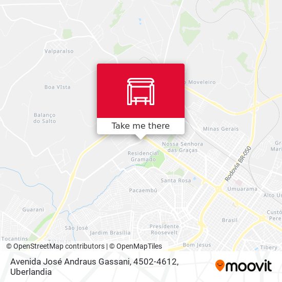 Avenida José Andraus Gassani, 4502-4612 map