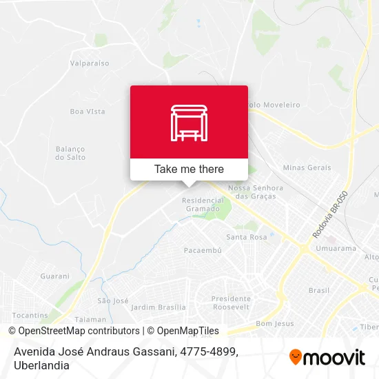 Avenida José Andraus Gassani, 4775-4899 map