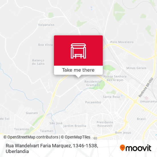 Rua Wandelvart Faria Marquez, 1346-1538 map