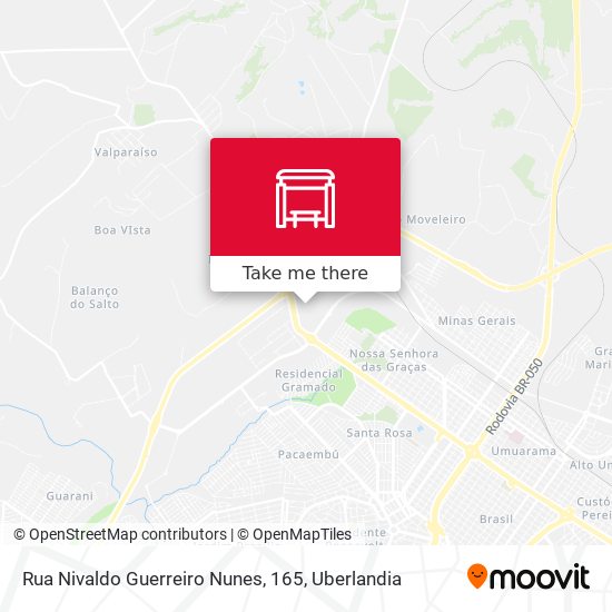 Rua Nivaldo Guerreiro Nunes, 165 map