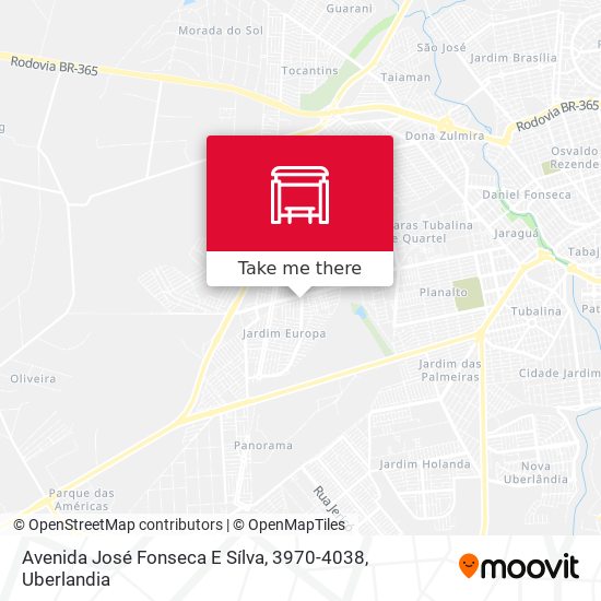 Mapa Avenida José Fonseca E Sílva, 3970-4038