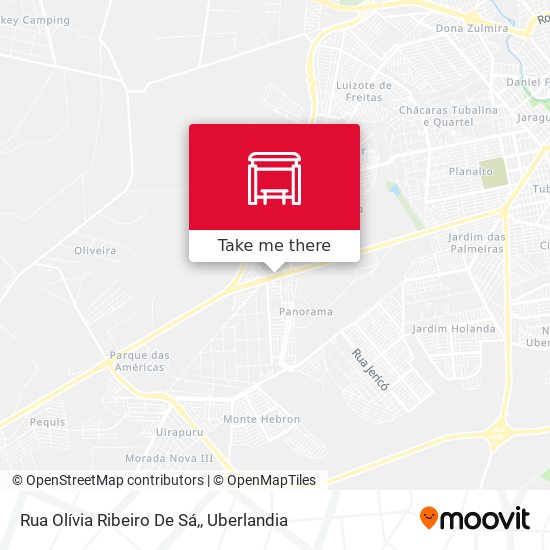 Mapa Rua Olívia Ribeiro De Sá,