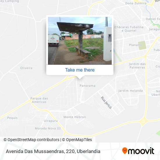 Avenida Das Mussaendras, 220 map
