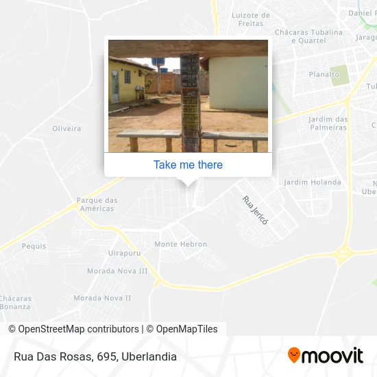 Rua Das Rosas, 695 map