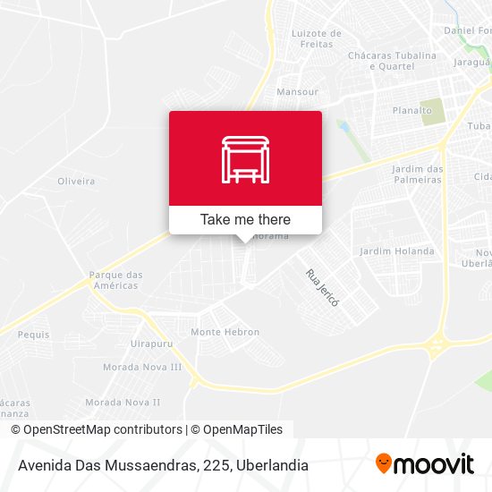 Avenida Das Mussaendras, 225 map