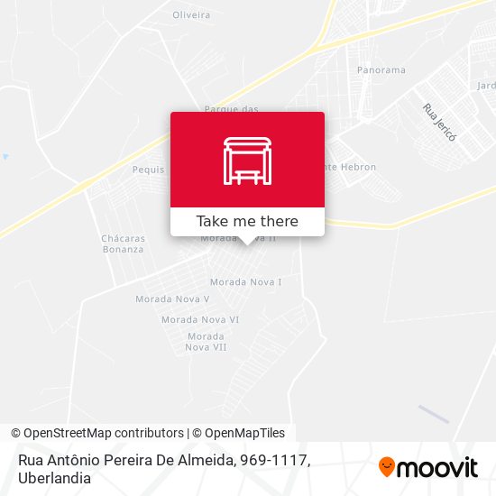 Rua Antônio Pereira De Almeida, 969-1117 map