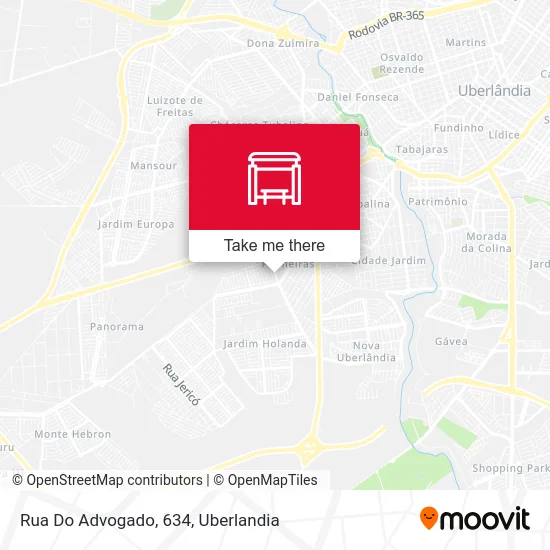 Rua Do Advogado, 634 map