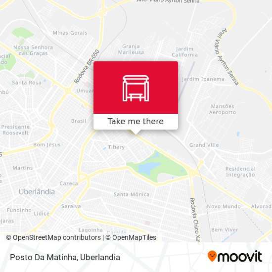 Posto Da Matinha map