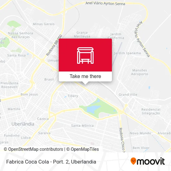 Fabrica Coca Cola - Port. 2 map