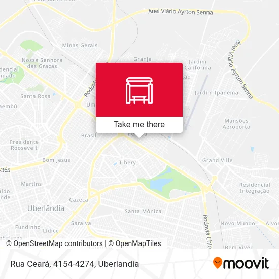 Rua Ceará, 4154-4274 map