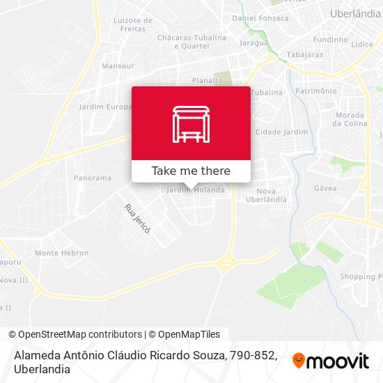 Alameda Antônio Cláudio Ricardo Souza, 790-852 map