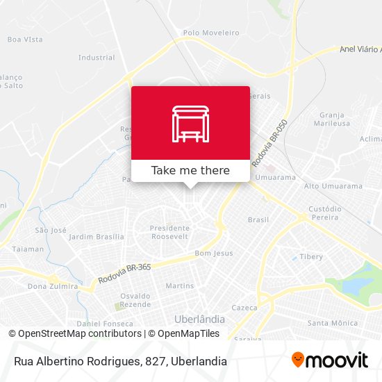 Rua Albertino Rodrigues, 827 map