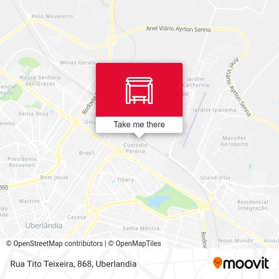 Rua Tito Teixeira, 868 map