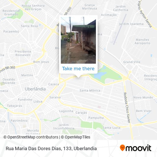 Rua Maria Das Dores Dias, 133 map