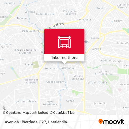 Avenida Liberdade, 327 map