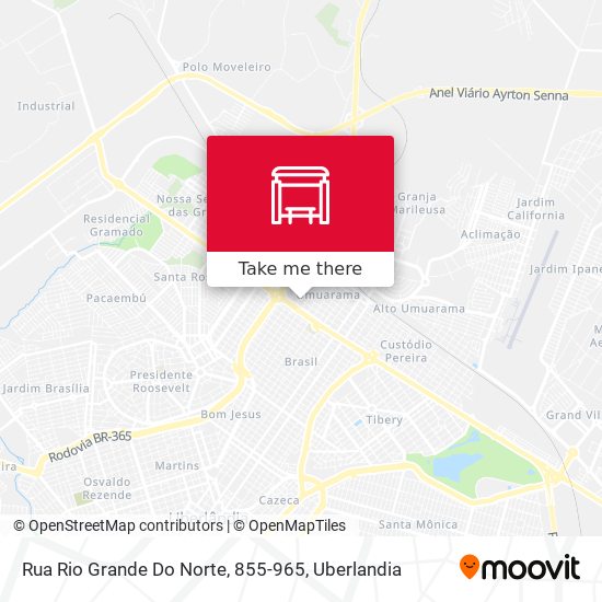 Rua Rio Grande Do Norte, 855-965 map