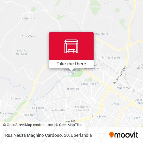 Rua Neuza Magnino Cardoso, 50 map