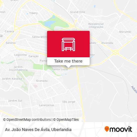 Mapa Av. João Naves De Ávila